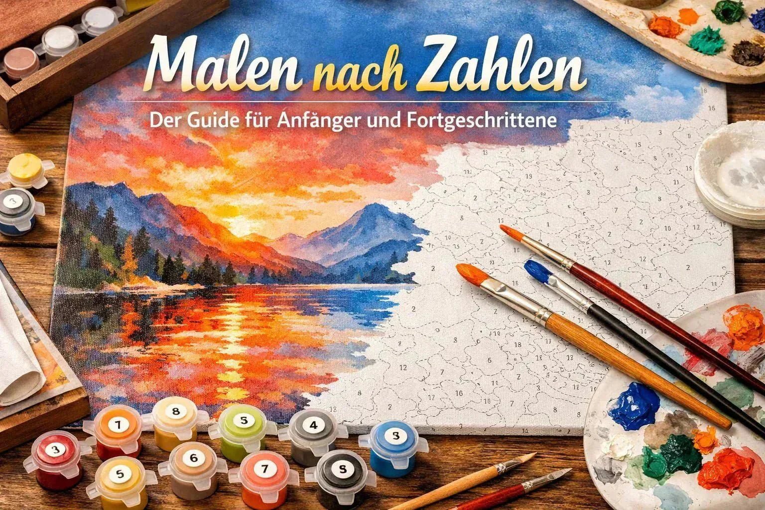 Malen nach Zahlen – Der große Guide für Anfänger und Fortgeschrittene - Kreativsein.shop