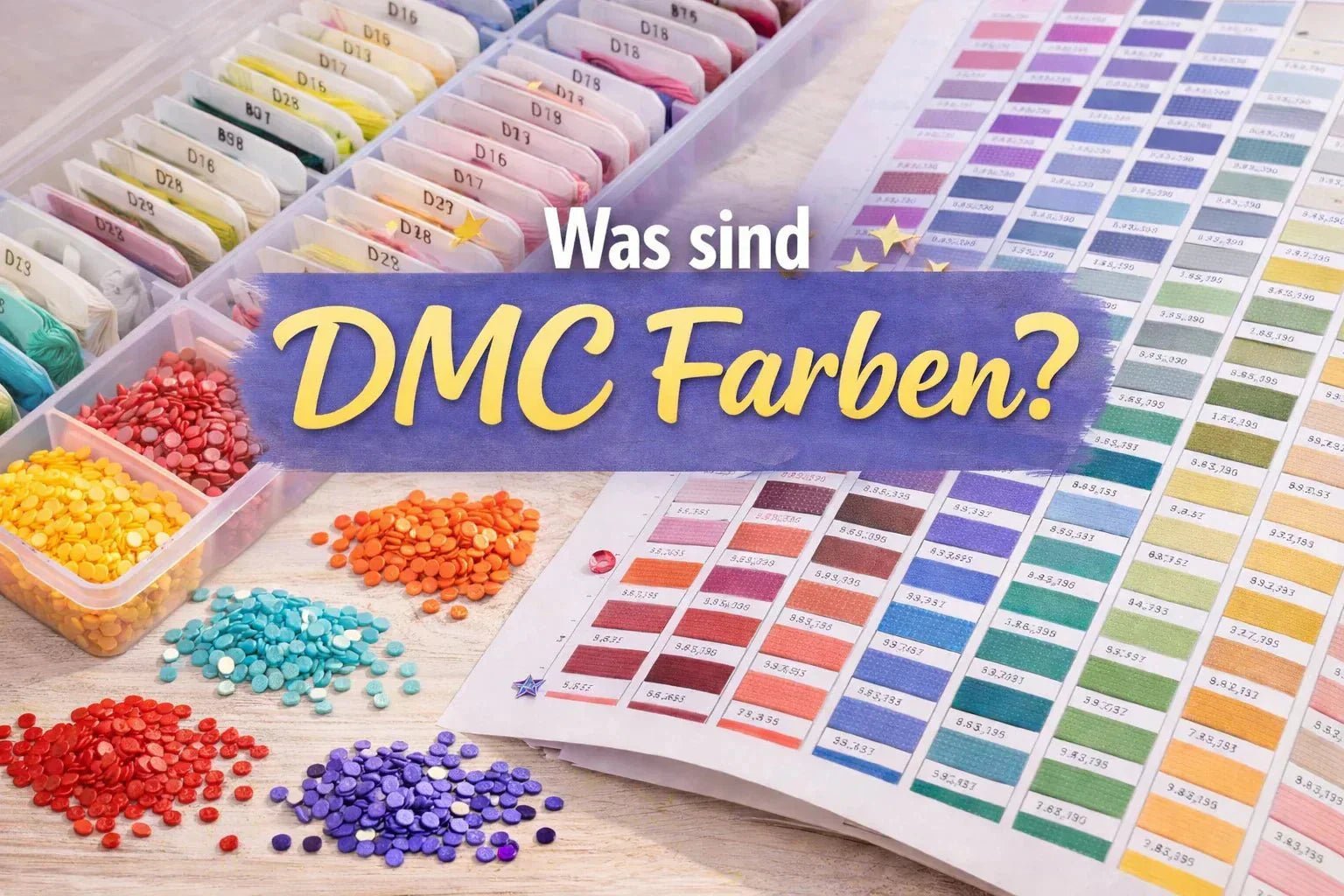 Was sind DMC Farben - Kreativsein.shop