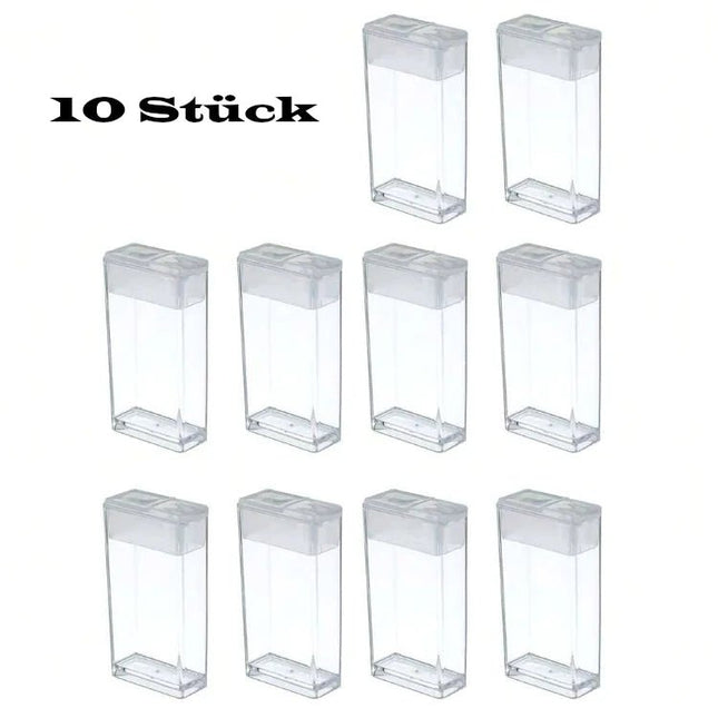 10 eckige Dosen - Diamond Painting