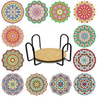 12 x Mandala Untersetzer - Diamond Painting