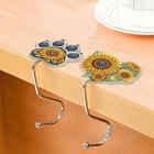 2 x Tischanhänger Sonnenblume - Diamond Painting