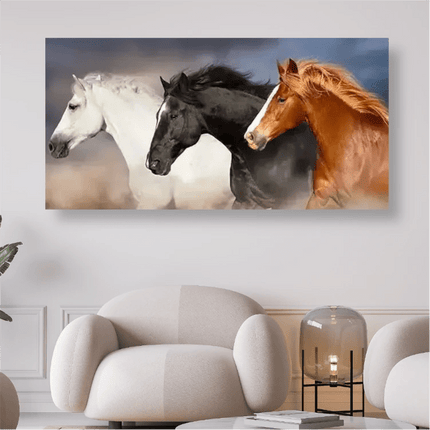 3 Pferde - 5D DIY Diamond Painting