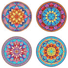 4 x Tischset gross Mandala - Diamond Painting