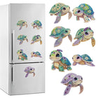 7 x Schildkröte Magnet - Diamond Painting