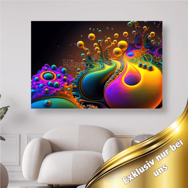 Abstrakte bunte Formen - 5D DIY Diamond Painting