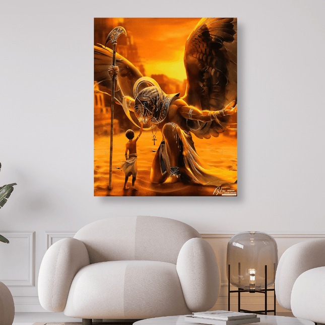 Altägyptischer Krieger - 5D DIY Diamond Painting