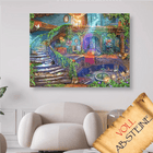Altes verlassenes Haus - Voll AB 5D DIY Diamond Painting