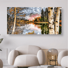 Birken am See - 5D DIY Diamond Painting