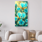 Blaue Irisblüte - 5D DIY Diamond Painting