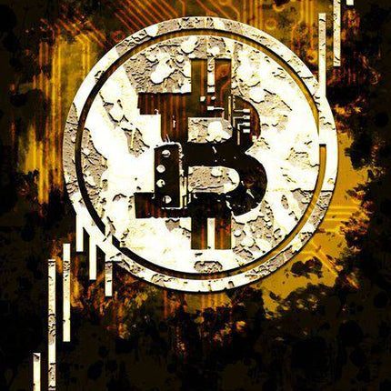 BTC die Mutter aller Kryptowährungen - 5D DIY Diamond Painting