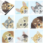 Buchzeichen 8Stk. Hund - Diamond Painting