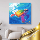 Bunte Schildkröte - 5D DIY Diamond Painting