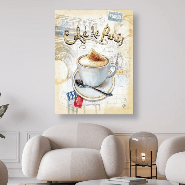 Café a Paris - 5D DIY Diamond Painting