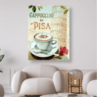Cappuccino in Pisa - 5D DIY Diamond Painting
