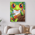 Comic Frosch - 5D DIY Diamond Painting