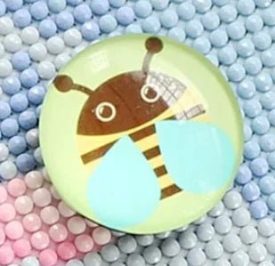 Cover Minder mit Tiergesichtern - Diamond Painting
