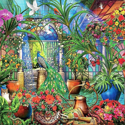 Das Blumenparadies - Voll AB 5D DIY Diamond Painting