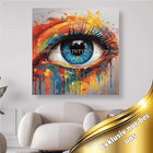 Das Regenbogenauge - 5D DIY Diamond Painting