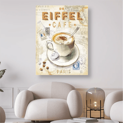 De Eiffel Cafe - 5D DIY Diamond Painting