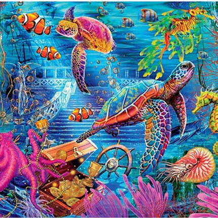 Der Piraten Schatz - Voll AB 5D DIY Diamond Painting