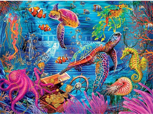 Der Piraten Schatz - Voll AB 5D DIY Diamond Painting