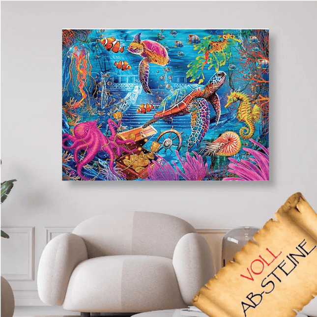 Der Piraten Schatz - Voll AB 5D DIY Diamond Painting