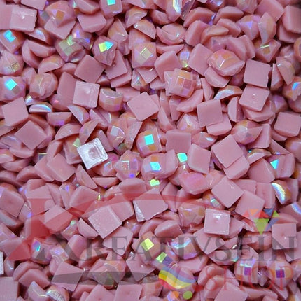 DMC 152 Fesh DK - eckige Steine - Aurora Borealis (AB) - Diamond Painting