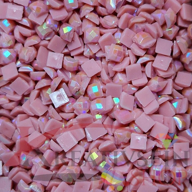 DMC 152 Fesh DK - eckige Steine - Aurora Borealis (AB) - Diamond Painting