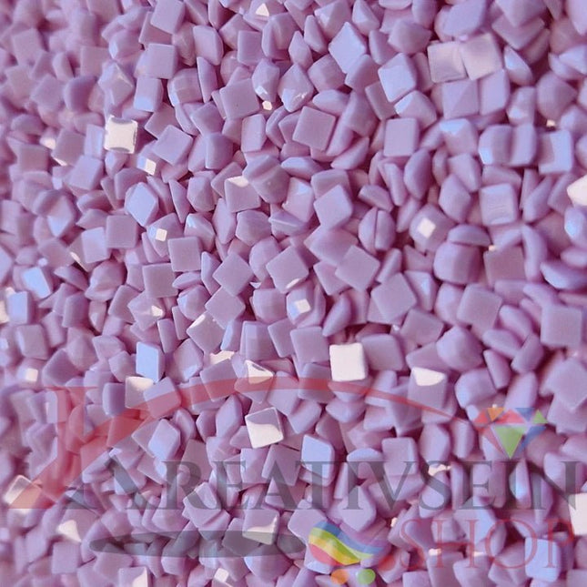DMC 153 Lilac - eckige Steine - Diamond Painting