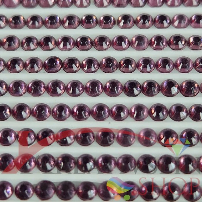 DMC 153 Lilac - rund Steine - Strass - Diamond Painting