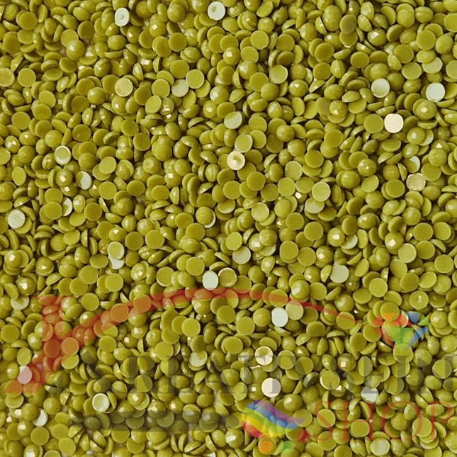 DMC 166 Lime Green - runde Steine - Diamond Painting