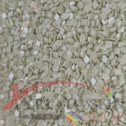 DMC 168 Silver Grey - eckige Steine - Diamond Painting