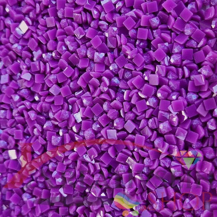 DMC 208 Lavender VY DK - eckige Steine - Fairy Dust - Diamond Painting