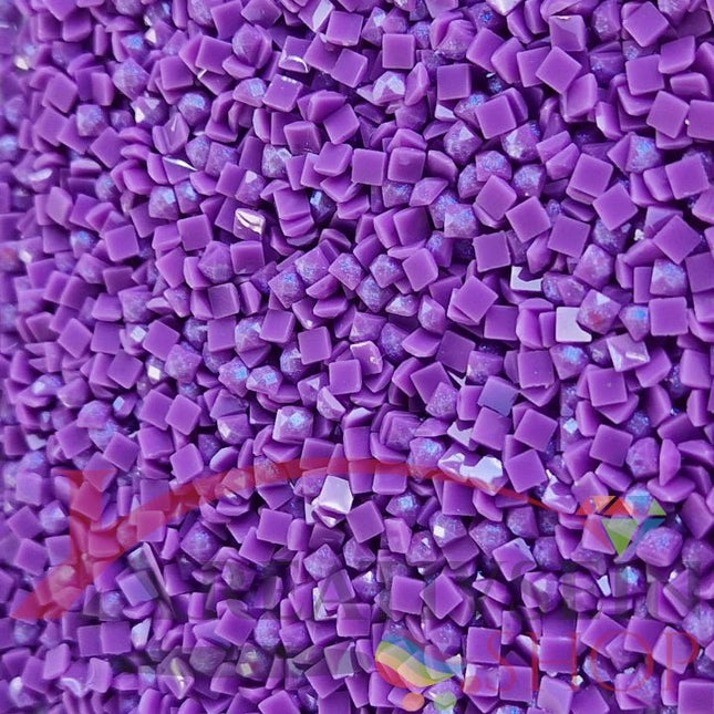 DMC 209 Lavender DK - eckige Steine - Fairy Dust - Diamond Painting