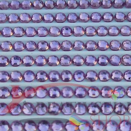 DMC 210 Lavender MED - rund Steine - Strass - Diamond Painting