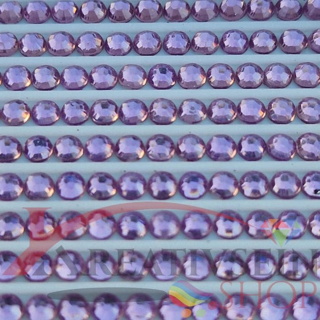 DMC 210 Lavender MED - rund Steine - Strass - Diamond Painting