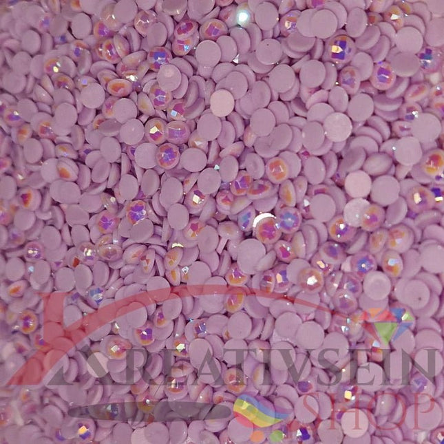 DMC 211 Lavender LT - runde Steine - Aurora Borealis (AB) - Diamond Painting