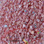 DMC 224 Shell Pink VY LT - eckige Steine - Aurora Borealis (AB) - Diamond Painting