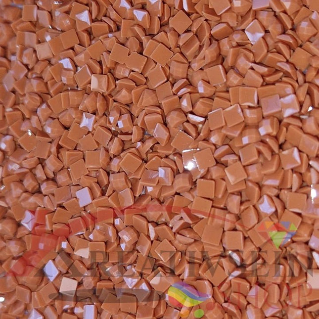 DMC 301 Mahogany MED - eckige Steine - Diamond Painting