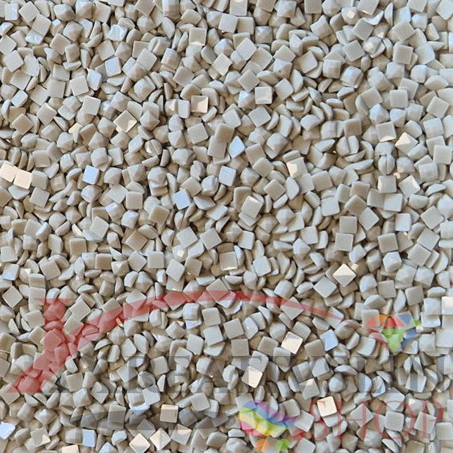 DMC 3024 Brown Grey VY LT - eckige Steine - Diamond Painting