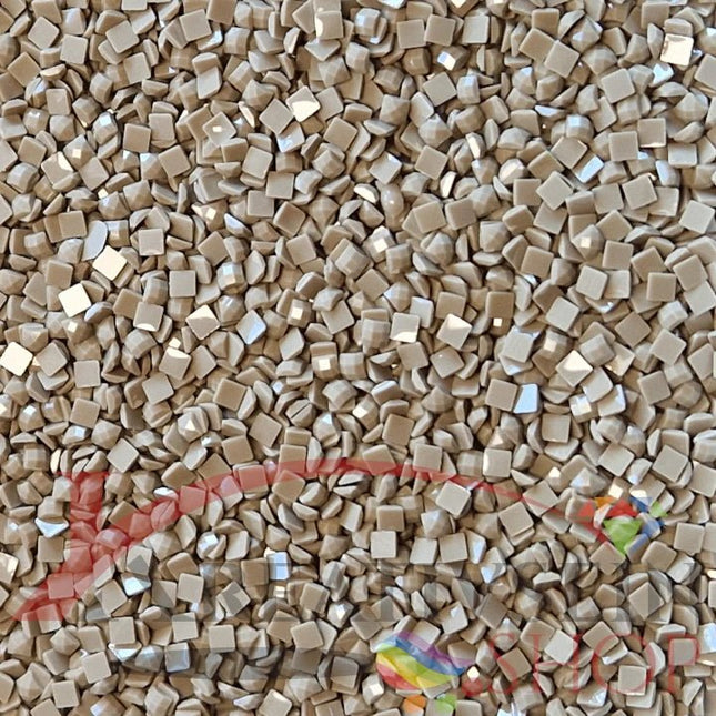 DMC 3032 Mocha Brown MED - eckige Steine - Diamond Painting