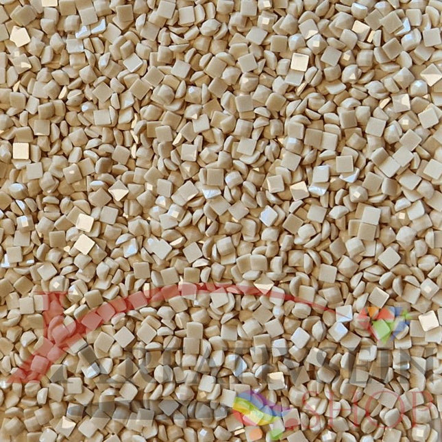 DMC 3033 Mocha Brown VY LT - eckige Steine - Diamond Painting