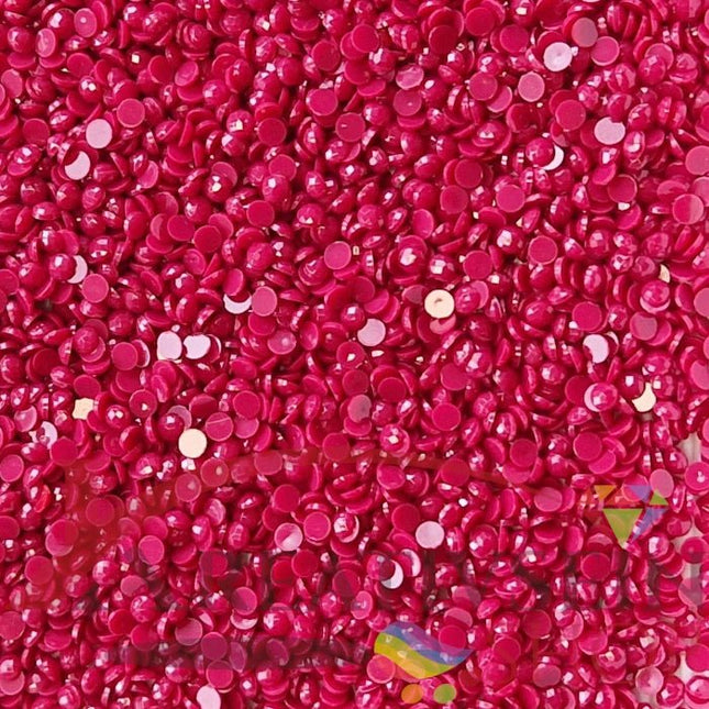 DMC 304 Christmas Red MED - runde Steine - Diamond Painting