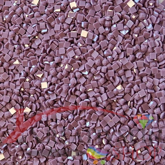 DMC 3041 Antique Violet MED - eckige Steine - Diamond Painting