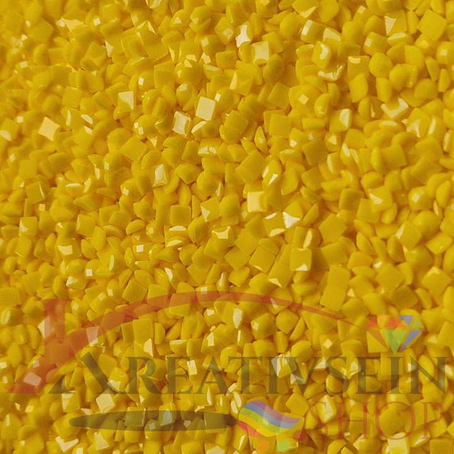 DMC 307 Lemon - eckige Steine - Diamond Painting