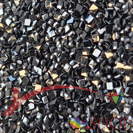 DMC 310 Black - eckige Steine - Diamond Painting