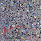 DMC 317 Pewter Grey - eckige Steine - Aurora Borealis (AB) - Diamond Painting