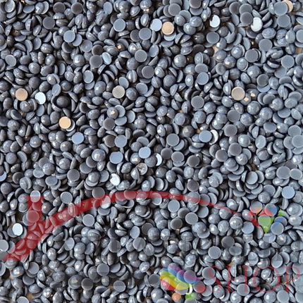 DMC 317 Pewter Grey - runde Steine - Diamond Painting