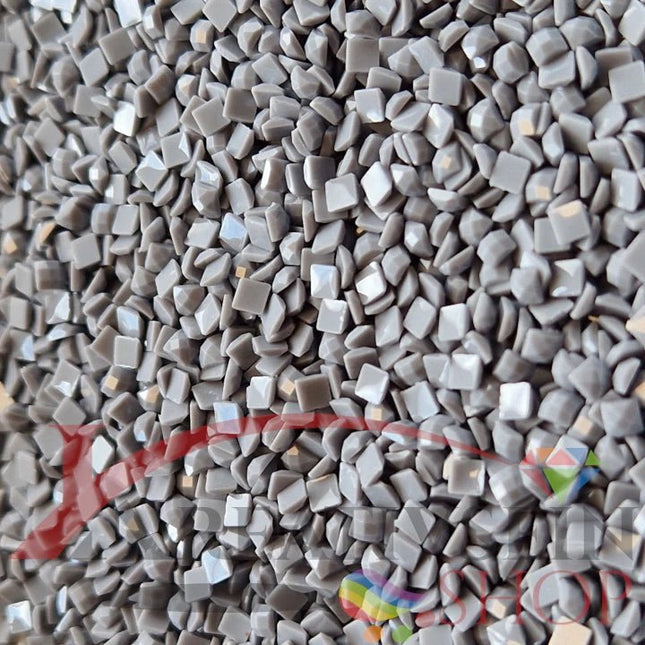 DMC 318 Steel Grey LT - eckige Steine - Diamond Painting