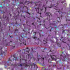 DMC 327 Violet DK - eckige Steine - Aurora Borealis (AB) - Diamond Painting